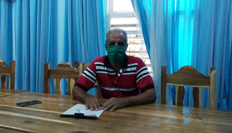 El intendente Alfredo Gutiérrez Barrios afirmó que los mineros han dado muestras de disciplina social ante la actual situación epidemiológica. / Foto: Luis Alberto Blanco Pila