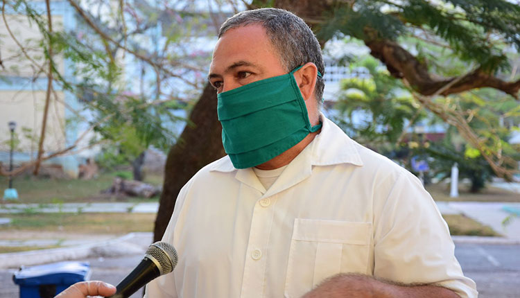 Centro de aislamiento del Pedagógico despide a los últimos viajeros Osmany Lugo Valdés, funcionario de Salud Provincial a cargo del Centro de Aislamiento / Foto: Januar Valdés Barrios