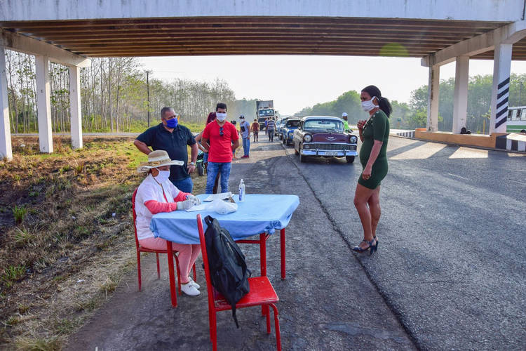 Esfuerzos aunados desde una comunidad en cuarentena en Pinar del Río Medidas tomadas en la Comunidad Camilo Cienfuegos en Consolación del Sur