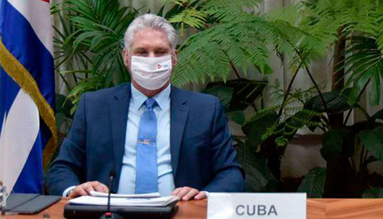 Díaz Canel en la Cumbre de Mnoal