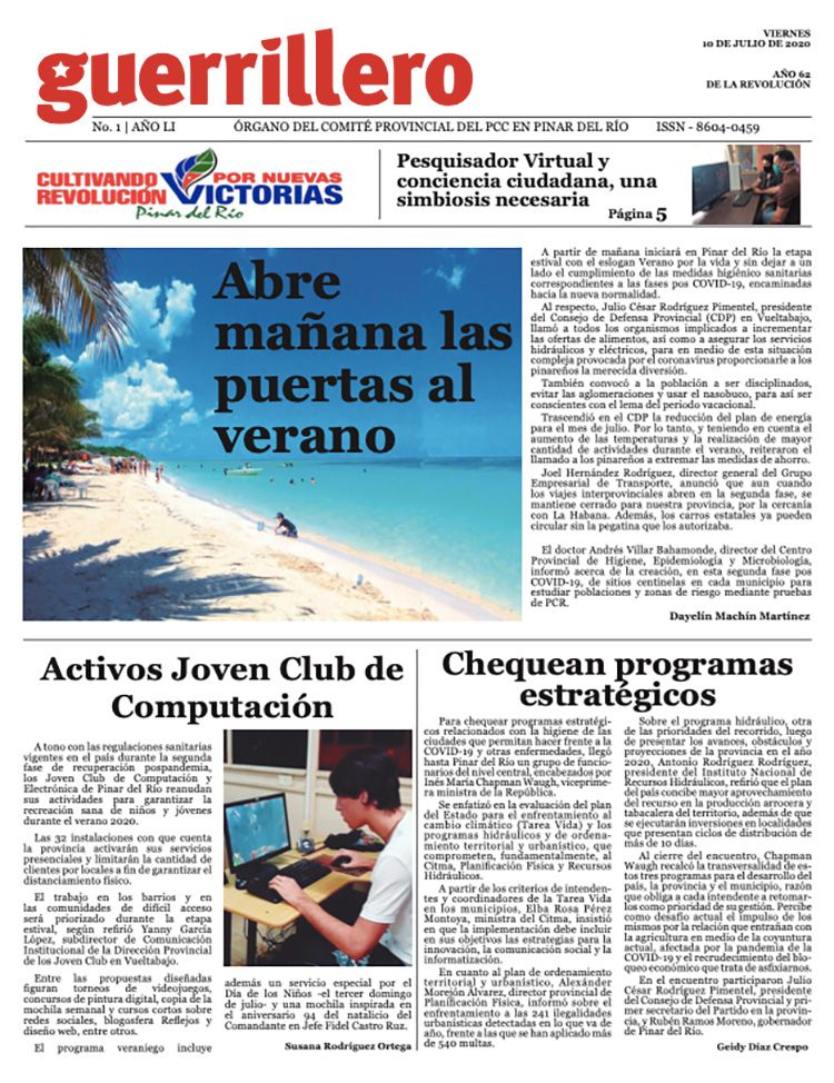 edicion impresa 10 julio 2020