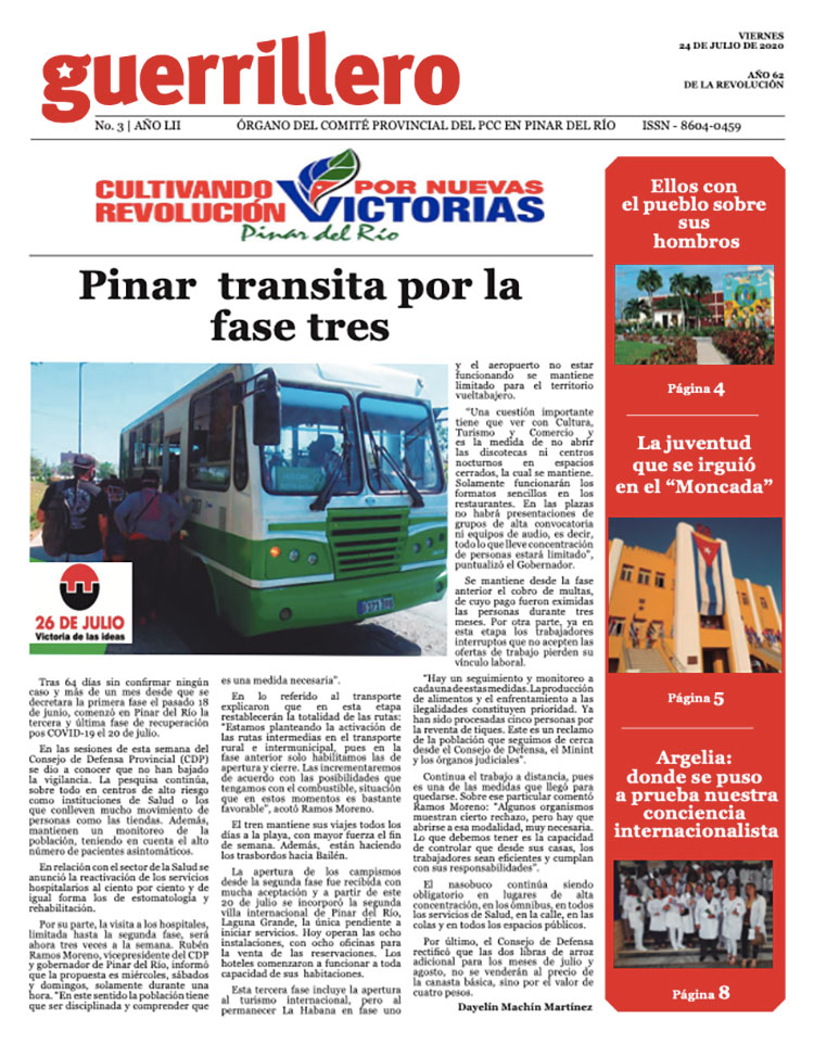 portada edicion 24 julio 2020