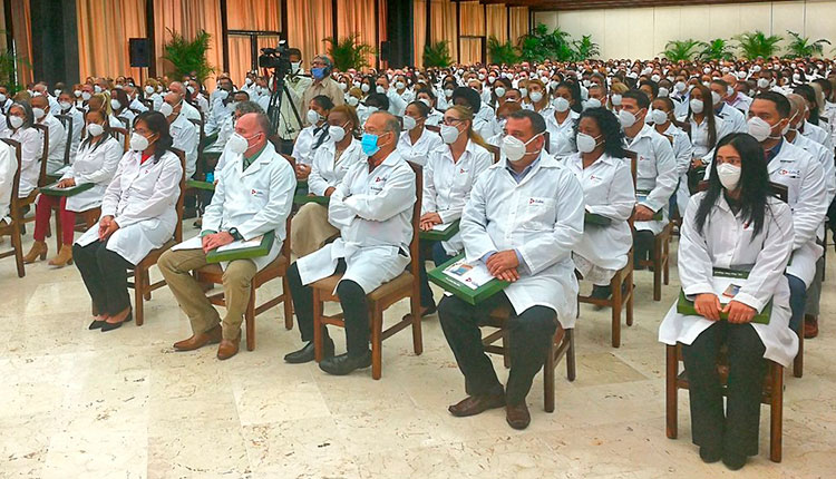 Se reúne Primer Ministro con especialistas que apoyaron lucha contra la COVID-19 en México Se reúne Primer Ministro con especialistas que apoyaron lucha contra la COVID-19 en México