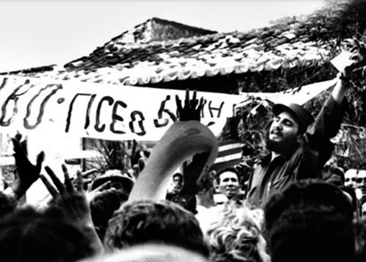 El día que en Pinar del Río celebraron la libertad caravana fidel pinar2