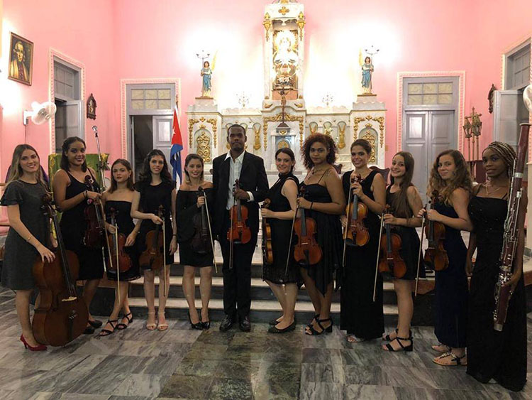 “Que la música sea mi motor impulsor” orquesta