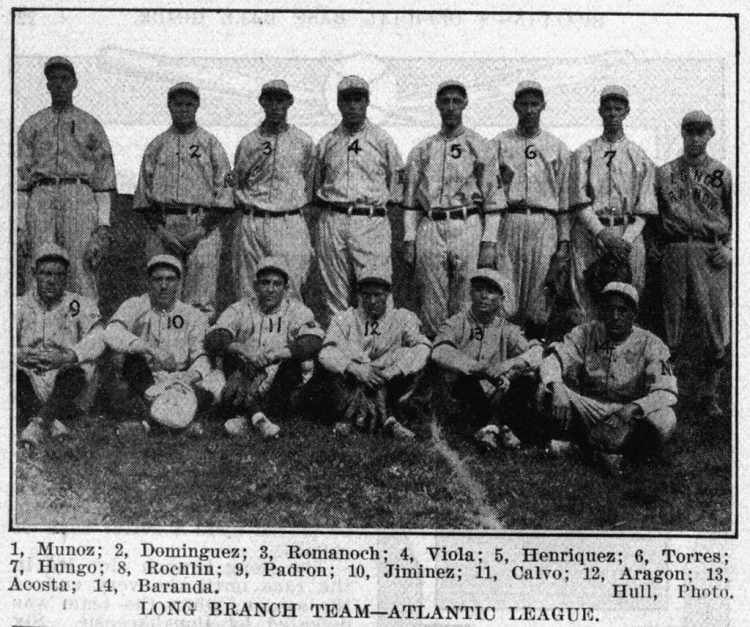 Ligas Negras Norteamericanas Long Branch Cubans en La Habana (1915).
