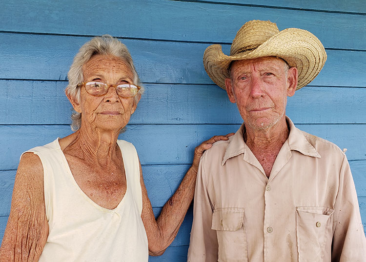 La vida de Mongo Mongo junto a su esposa. / Foto: Pedro Lázaro Rodríguez Gil