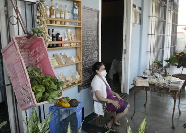 Producir en casa La comercialización de productos frescos y elaborados tuvo un incremento, lo que facilita la accesibilidad a los productos, una de las premisas del programa de soberanía alimentaria. / Foto: Pedro Paredes