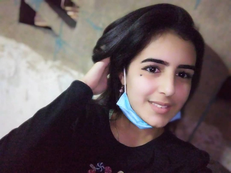 Lecciones de humildad en la zona roja en Pinar del Río Una de las fotos que Ana Laura se tomó en el hospital de campaña para enviarlas a su mamá y abuela.