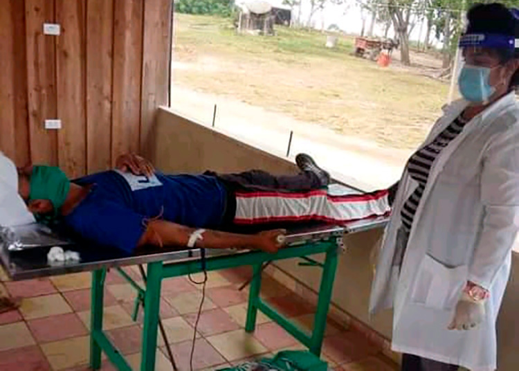 Las 60 donaciones destinadas al Banco de Sangre del municipio son parte de una iniciativa que se incluye entre las actividades por el aniversario 60 de la ANAP / Foto: cortesía de la ANAP