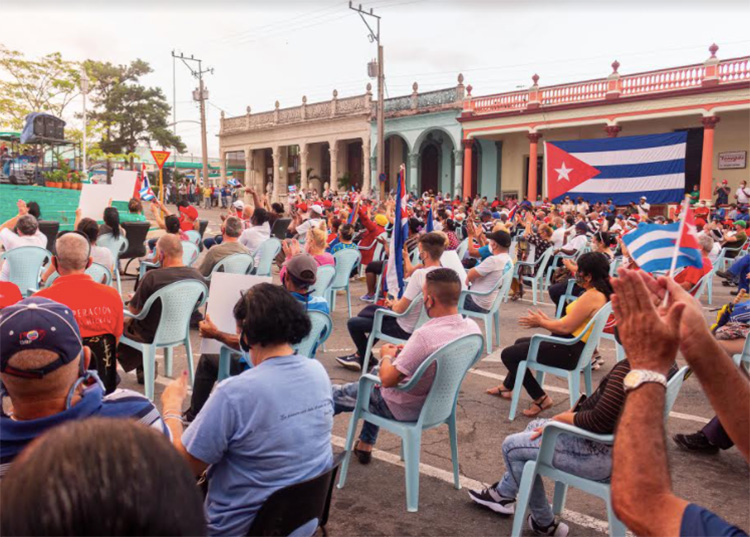 En Pinar del Río apoyo total a la Revolución Cubana (+Fotos y Video) En Pinar del Río apoyo total a la Revolución Cubana