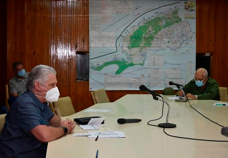 Presidente cubano, junto al primer ministro, recorren Pinar del Río tras paso del Huracán Ida (+Fotos) Presidente cubano, junto al primer ministro, recorren Pinar del Río tras paso del Huracán Ida