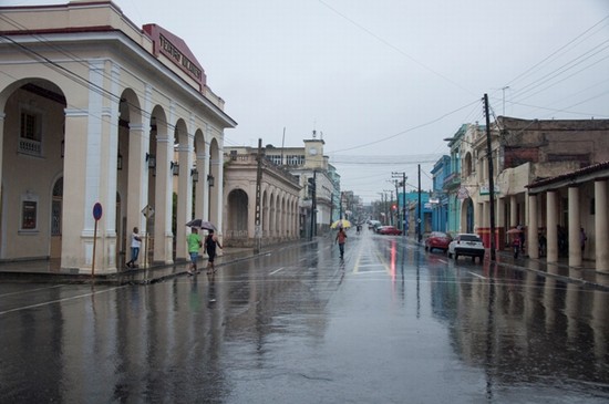 Cobertura desde Pinar del Río a la Tormenta Tropical Ida lluvias calle ciudad pinar del rio