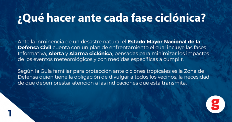 que hacer en temporada ciclonica 1