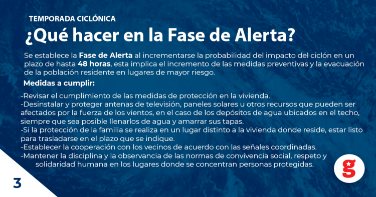 que hacer en temporada ciclonica 3
