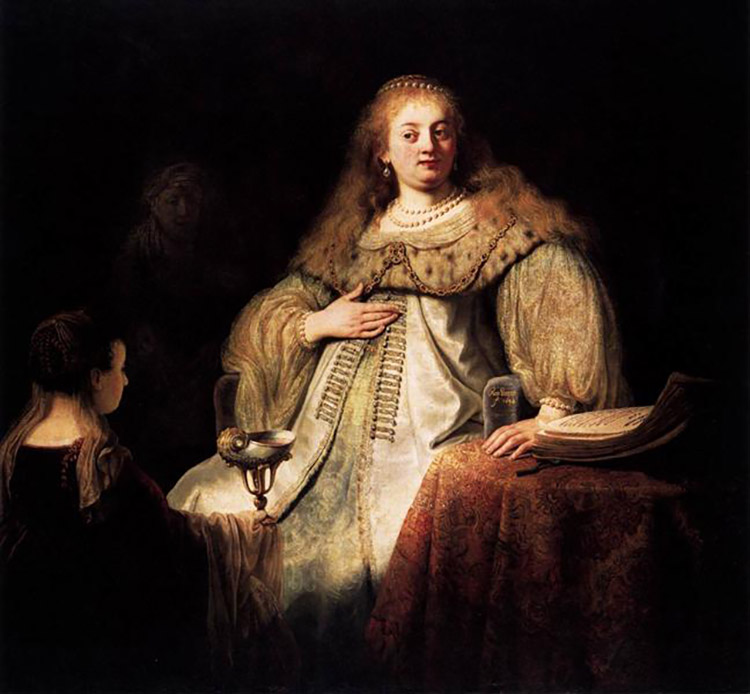 Del arte universal Judit en el banquete de Holofernes, de Rembrandt