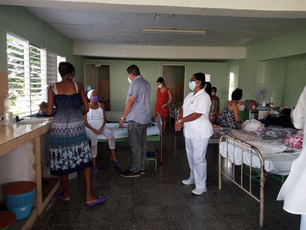 Continúa Pinar del Río como epicentro de la pandemia Visita al policlínico Primero de Enero