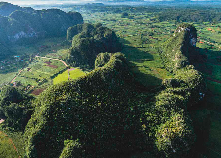 Cimarronaje en Vueltabajo Por sus elevaciones y numerosos sistemas cavernarios, Viñales se convirtió en un sitio propicio para el escondite de los esclavos