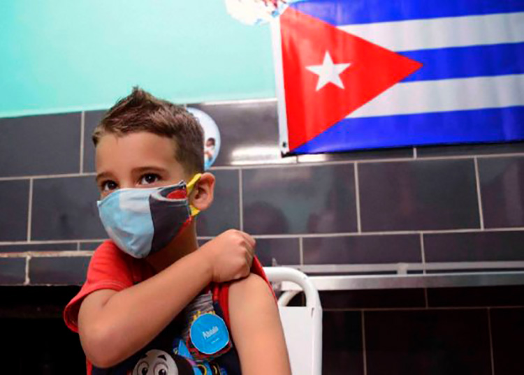 Abdala muestra una seroconversión superior al 98 por ciento en población pediátrica Exitoso ensayo clínico Ismaelillo con la vacuna Abdala. Foto: Rodolfo Blanco Cué/ACN.