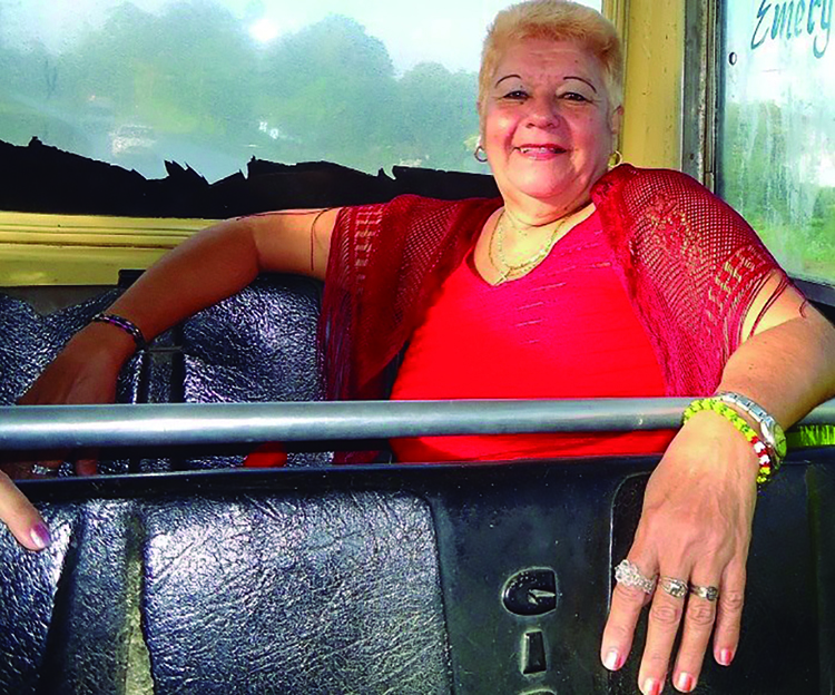 Los niños son parte de su vida Ibelise Rafaela Turiños
