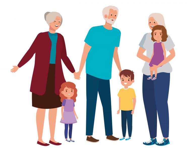 Un Código sin exclusiones Abuelos con nietos