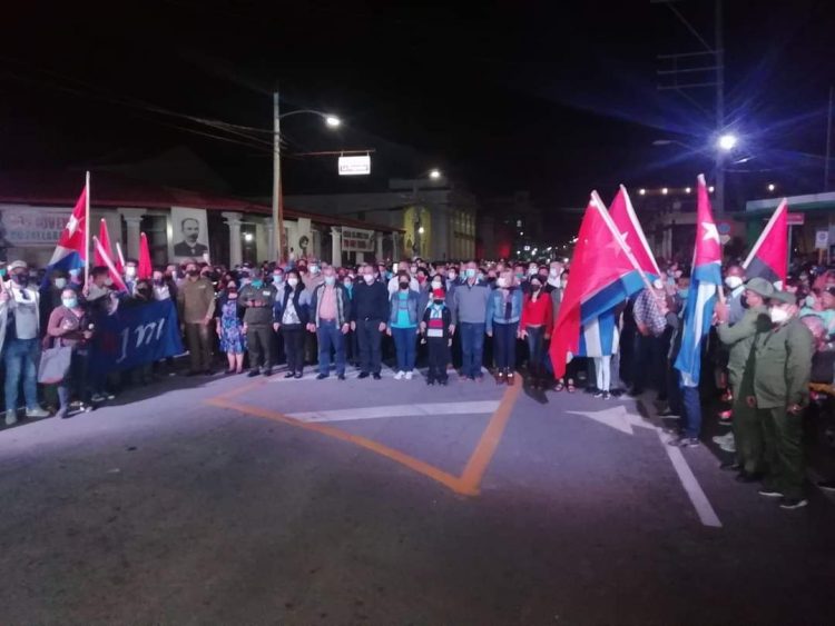 arribo de la caravana de la libertad
