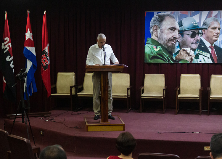 Guanahacabibes por un mayor desarrollo integral de la península Ernesto Barreto Castillo, director adjunto de la ODIG.