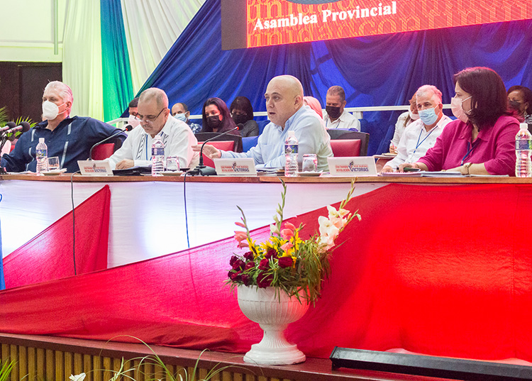 Presidió Díaz-Canel asamblea de balance del Partido en Pinar del Río Roberto Morales Ojeda, miembro del Buró Político y secretario de Organización y Política de Cuadros del Comité Central / Foto: Jaliosky Ajete Rabeiro
