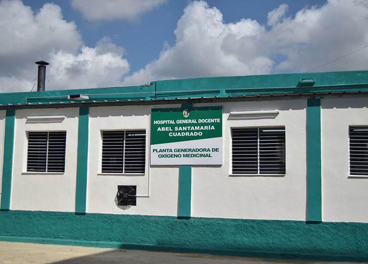 Nueva planta generadora de oxígeno en el “Abel” en Pinar del Río Nueva planta generadora de oxígeno en el “Abel” en Pinar del Río