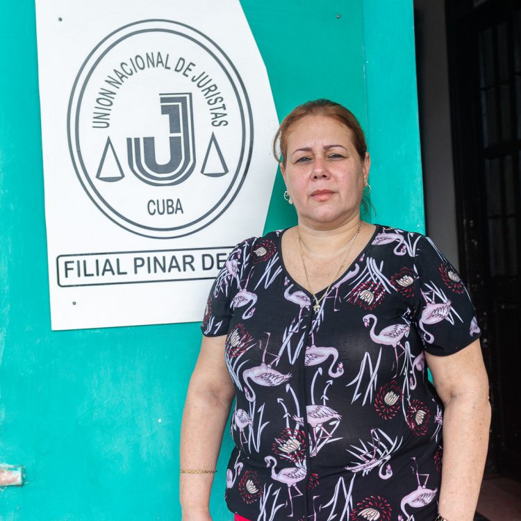 Juristas de Pinar del Río en Congreso Katiuska Gandul Jaime
