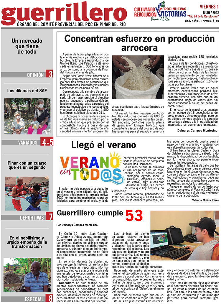 edicion impresa 1 de julio de 2022