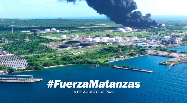 Matanzas frente al fuego: Gran explosión y llamarada en la zona del siniestro (minuto a minuto) Fuerza Matanzas