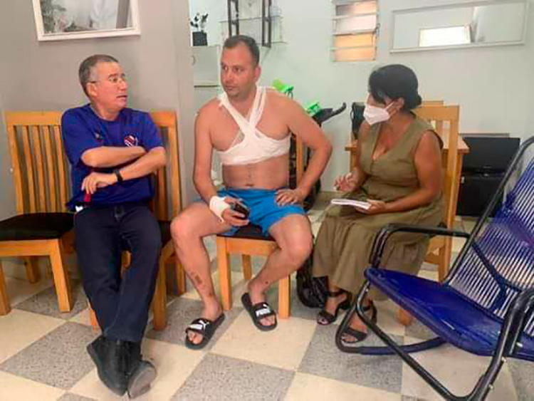 Base de Supertanqueros de Matanzas: Se trabaja sin descanso para controlar el incendio (Minuto a minuto) Hoy este héroe cumple 34 años milagrosamente. Foto: Juventud Rebelde