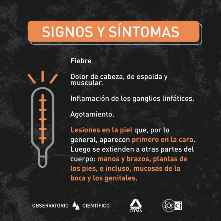 Viruela del mono: una emergencia de Salud signos y sintomas viruela del mono