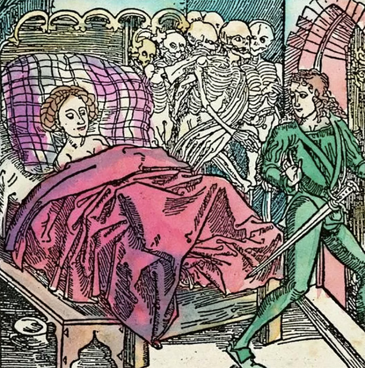 Cuando la sífilis se volvió epidemia Se consideraba que las mujeres eran las responsables de tentar a los pobres hombres y transmitirles la enfermedad. / Foto: BBC