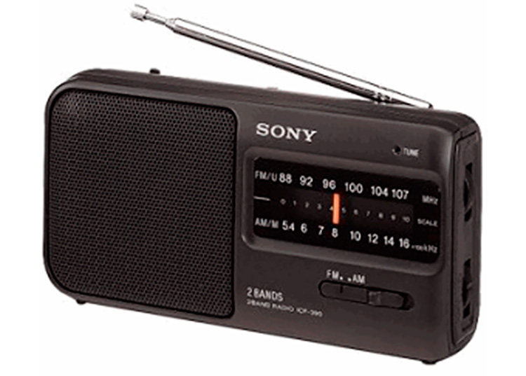 Guía familiar para la protección ante ciclones tropicales Radio de mano
