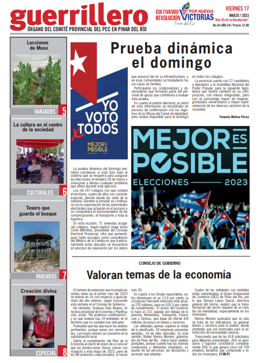 Edición impresa 17 de marzo del 2023
