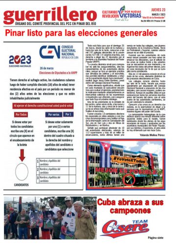 Edicion impresa 23 de marzo del 2023