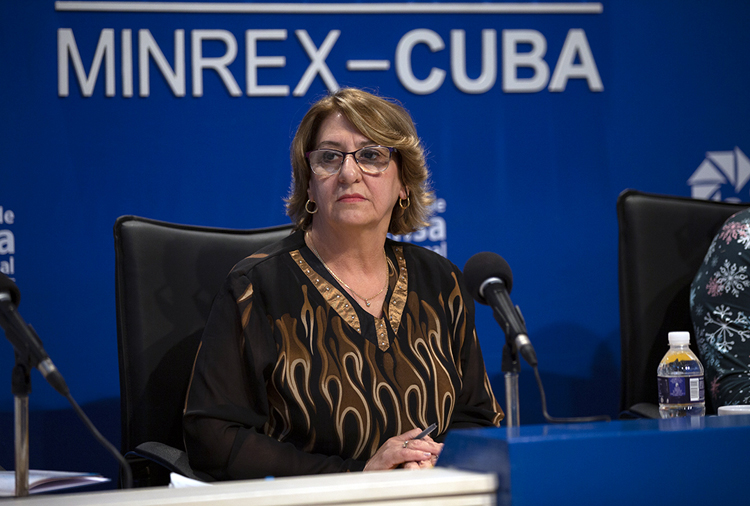 ¡Cuba ganó!: Prevaleció el voto por todos los candidatos Lina Balceiro rueda de prensa eleciones diputados 2023