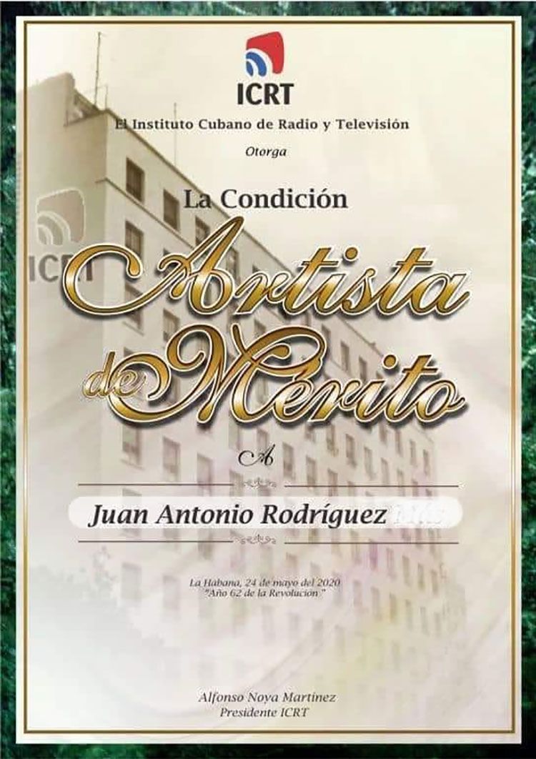 Mérito a un hombre de radio Mérito a un hombre de radio