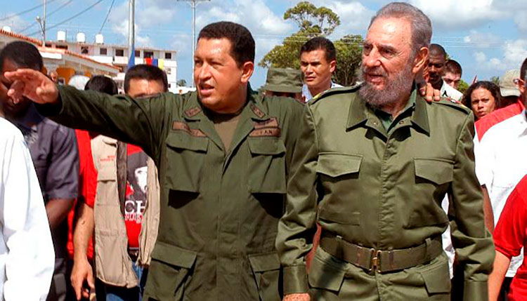 Fidel y Hugo Chávez en el recuerdo de villa Bolívar en Pinar del Río