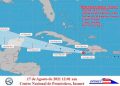 Grace se desplaza por el sur de Haití con poco cambio en organización e intensidad Trayectoria de la depresión tropical Grace