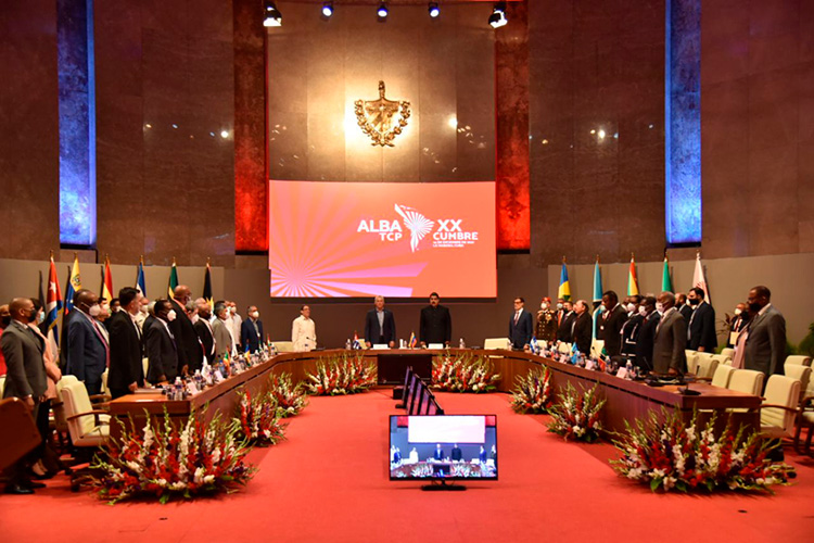 Inaugura Presidente cubano la XX Cumbre del ALBA-TCP Inaugura Presidente cubano la XX Cumbre del ALBA-TCP