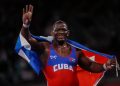 Mijaín López, de Cuba, el mejor de América Latina Mijaín López
