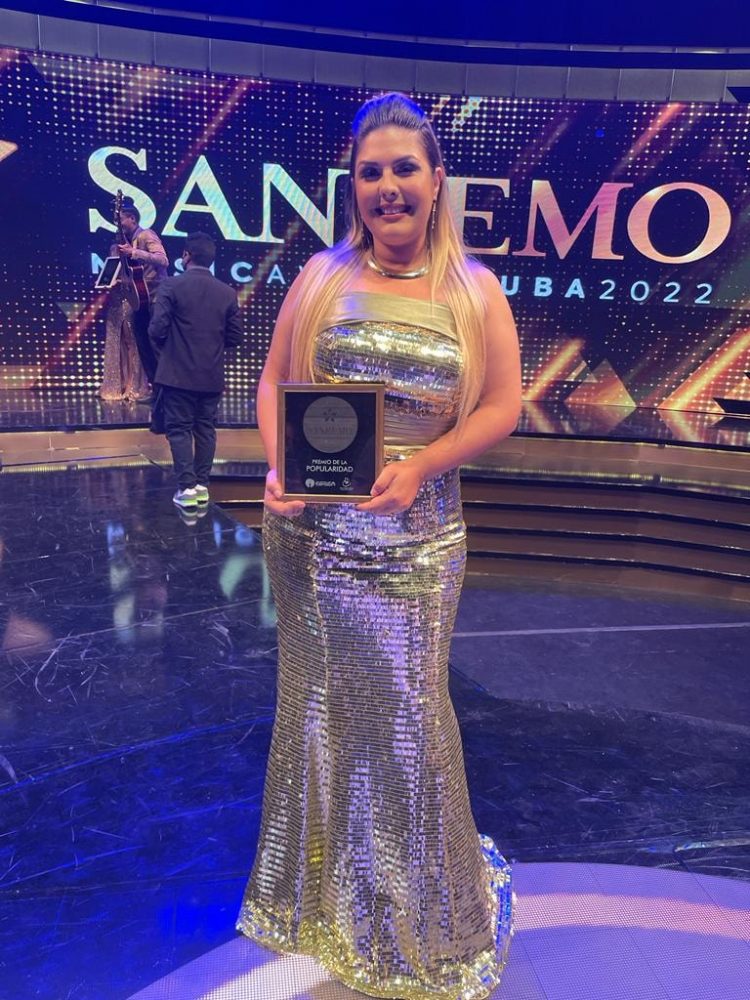 Para llenar ese vacío… Ana Mariam Ana Mariam, Premio de la Popularidad.