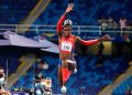 Cubana Leyanis Pérez “roza” el podio en Mundial de atletismo Cubana Leyanis Pérez “roza” el podio en Mundial de atletismo