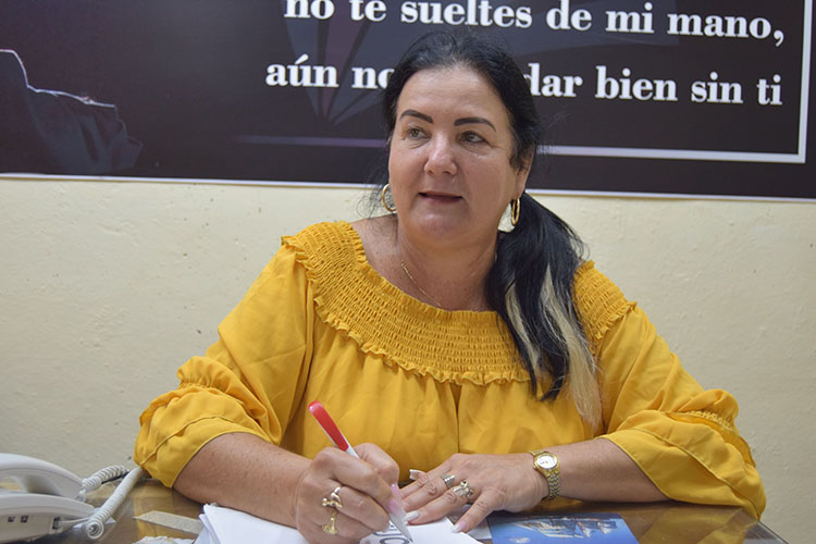 Con los futuros científicos de Pinar del Río Modesta Milián Carbó, directora del IPVCE, destacó el trabajo de los entrenadores y de los alumnos.