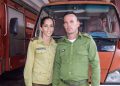 Vocación de bombero Amilkar y Yenisley comparten la vida en lo personal y también en el plano profesional / Foto: Januar Valdés Barrios