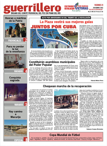 Edición impresa del 9 de diciembre de 2022
