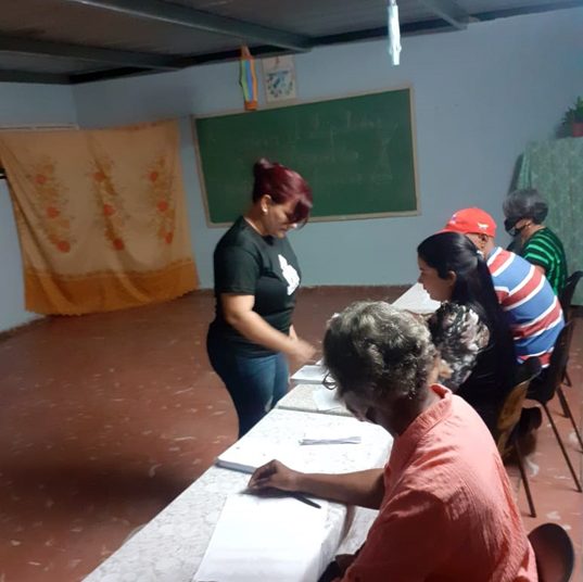 Voto Primera Secretaria
